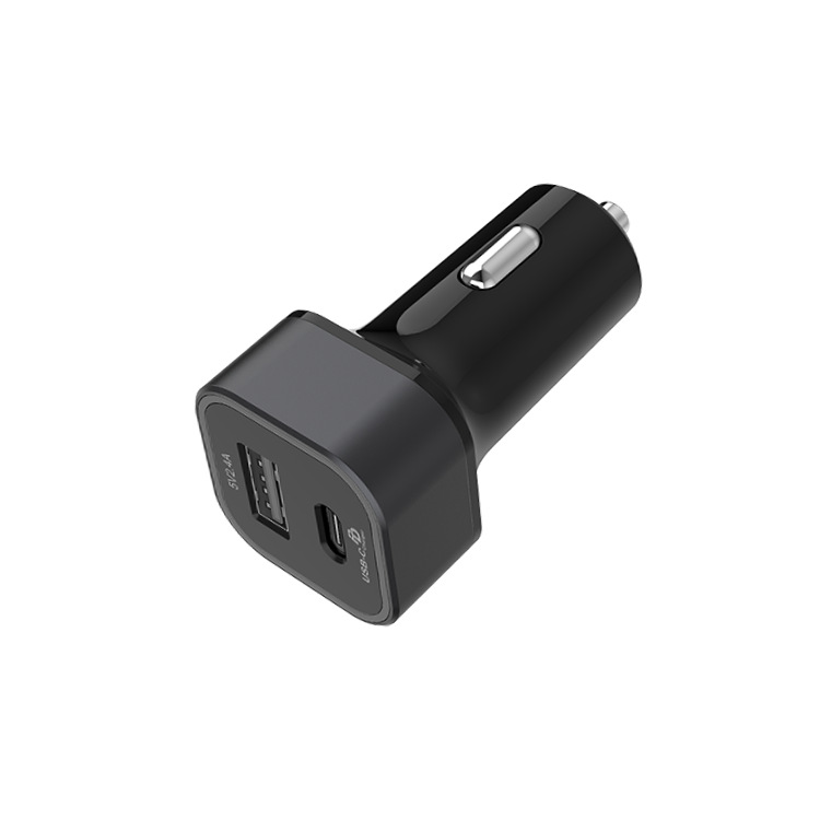37W A+C CAR  CHARGER WITH INDICATOR