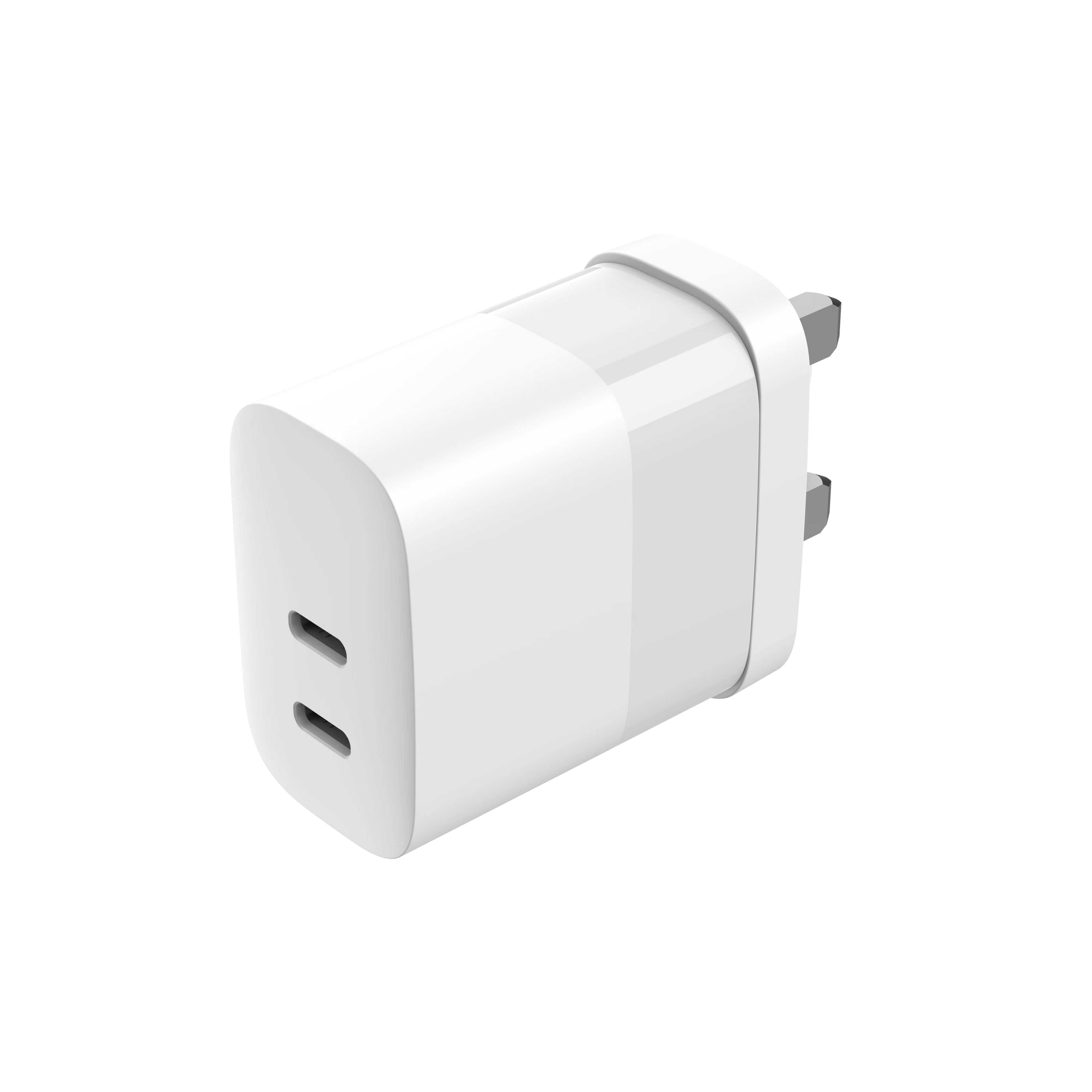 EU US Plug Port USB Charger 35W Type C Wall Power Adapter Charger 