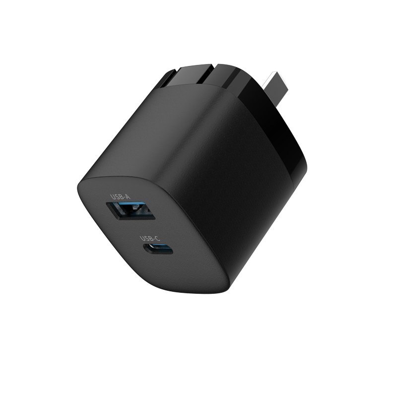  AU  STANDARD 33W GAN DOUBLE PORTS QUICK CHARGER 