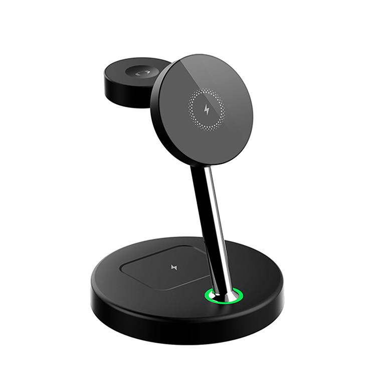 OEM 15W Fast Quick Charger 3 In 1 Magnetic Multi Wireless Charger for Iphone