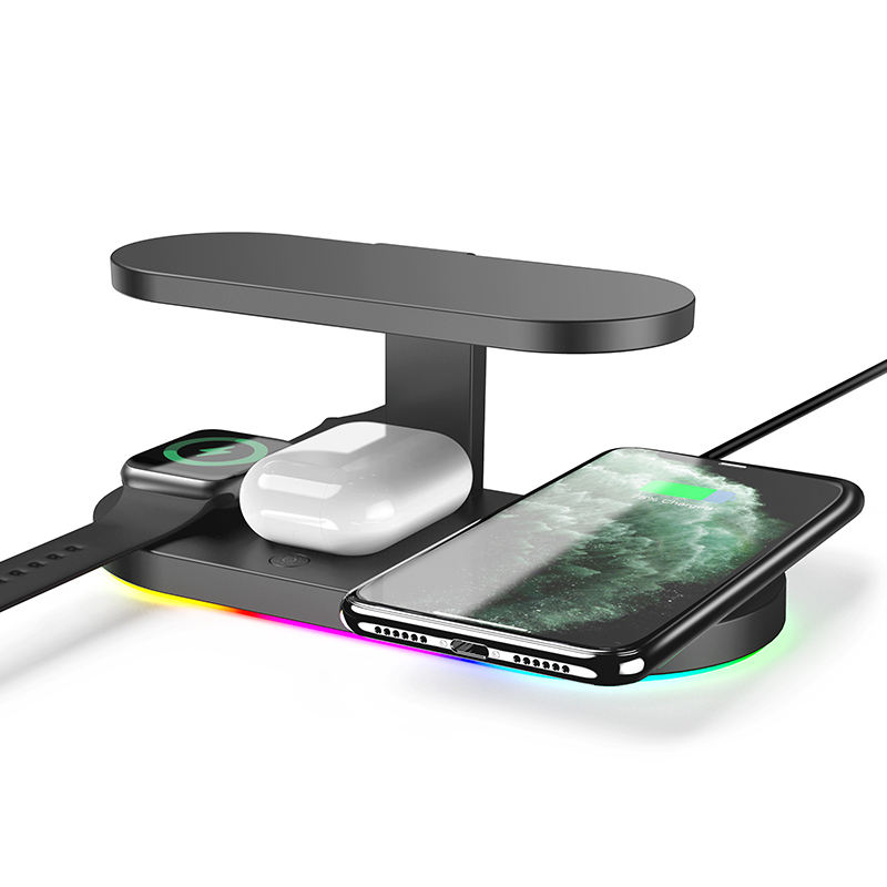 15W Wireless Chargering Phone Stand 3-in-1 Universal Wireless Charger 